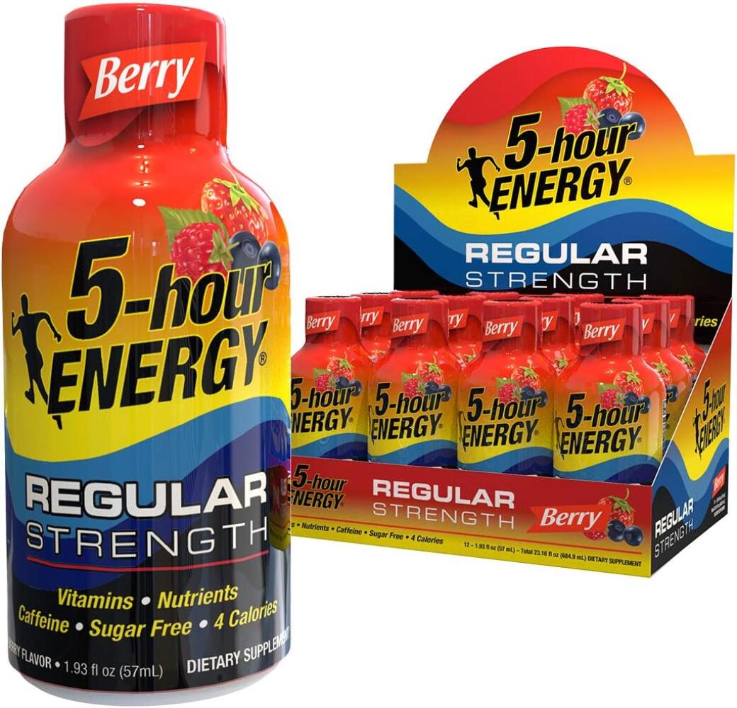 5 Hour Energy Regular Strength Berry